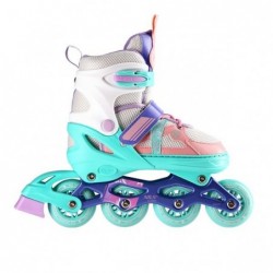 NJ1828A WHITE-MINT SIZE M(35-38) IN-LINE SKATES NILS EXTREME