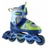 NJ1828A BLUE-GREEN SIZE S(31-34) IN-LINE SKATES NILS EXTREME