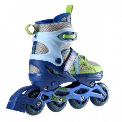 NJ1828A BLUE-GREEN SIZE S(31-34) IN-LINE SKATES NILS EXTREME