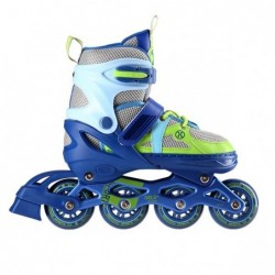 NJ1828A BLUE-GREEN SIZE S(31-34) IN-LINE SKATES NILS EXTREME