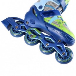 NJ1828A BLUE-GREEN SIZE S(31-34) IN-LINE SKATES NILS EXTREME