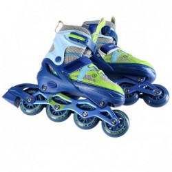 NJ1828A BLUE-GREEN SIZE S(31-34) IN-LINE SKATES NILS EXTREME