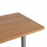 Table top ERGO 140x70cm, maple