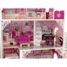 Dollhouse Wooden Villa Nadia Light Pink