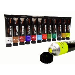 Artist's Paint Set In A Tube Of 12 Colors