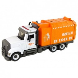 Garbage Truck for Unscrewing and Twisting Accessories Orange