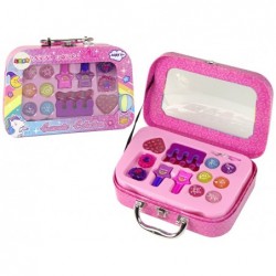 Makeup and Nail Set in Suitcase Pink