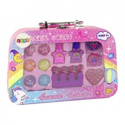 Makeup and Nail Set in Suitcase Pink