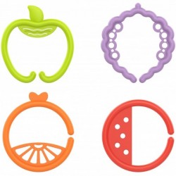 WOOPIE Sensory Toy Teethers for Babies Animals Pendants Chain 4 pcs.