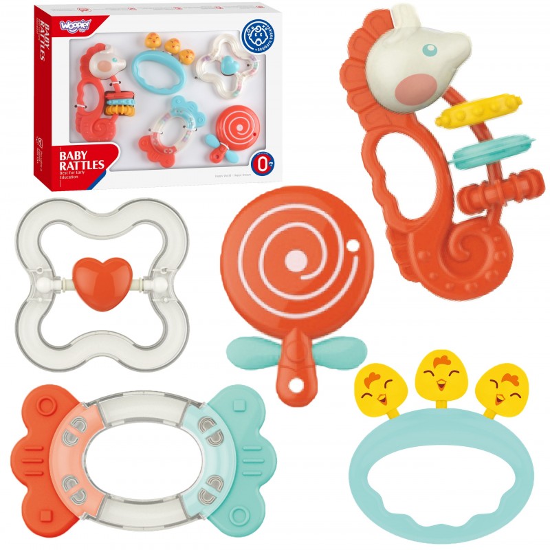 WOOPIE Sensory Rattle hammaste komplekt