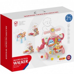 WOOPIE Pushchair Walker Educational Table Scooter Ride-On 4in1