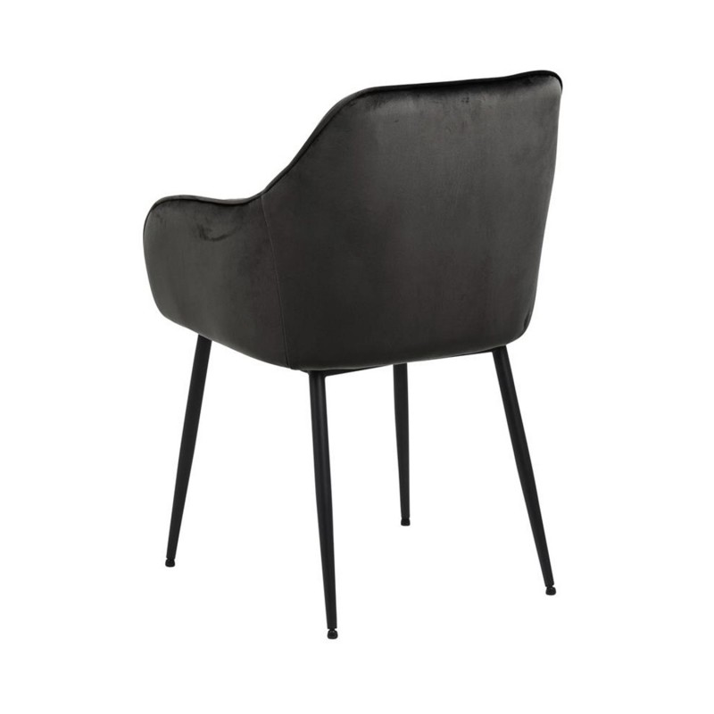 Chair BROOKE greyish brown black