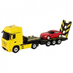 Tow truck R/C Mercedes-Benz 1:26 Yellow Red