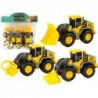 Set of Construction Vehicles 3 Yellow Models