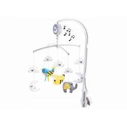 Wind-up Mobile Music Box for a Baby Bed