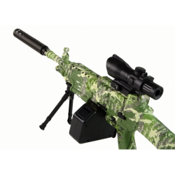 Rifle Water Bullet Gun Green-Grey AMT