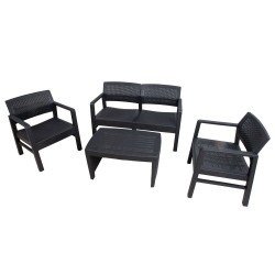 Garden furniture set FUJI table, bench, 2 chairs