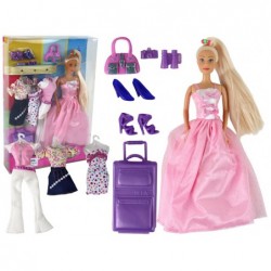 Lucy Doll Accessories Suitcase Princess Set