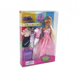 Lucy Doll Accessories Suitcase Princess Set