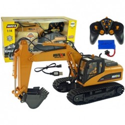Yellow Crawler RC Excavator...