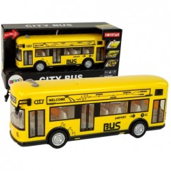Yellow City Bus With...