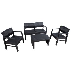 Garden furniture set FUJI table, bench, 2 chairs