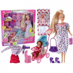 Pregnant Lucy Doll Set XXL Accessories