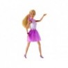 Lucy Doll Purple Glitter Dress Set Shoes