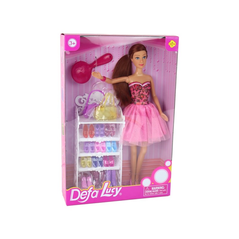 Lucy Doll Pink Dress Accessories Set XXL