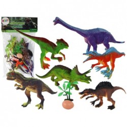 Set of 6 Dinosaur Figures and Accessories