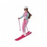 Anlily Skier Doll Ski Set Skis