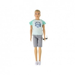 Children's Doll Boy T-shirt Blonde Hair