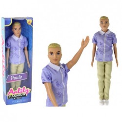 Children's Doll Boy Paulo Shirt Blond Hair