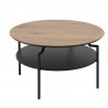 Coffee table GOLDINGTON D80xH45cm, oak