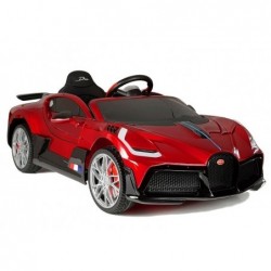 Electric Ride-On Car Bugatti Divo Red Painted