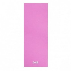 YM01 YOGA MAT (pink) ONE FITNESS