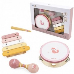 VIGA PolarB Set of Musical Instruments Pink