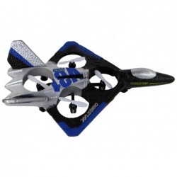 Airplane Fighter R/C Silver Blue