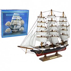 Collectible Model Ship Mediterranean Wood