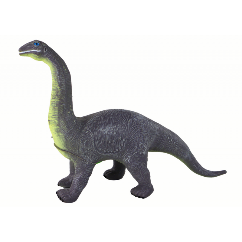 Large Figurine Dinosaur Brachiosaurus Sound Gray