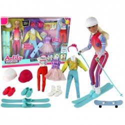 Anlily Children's Doll 4 Sports Skiing Accessories