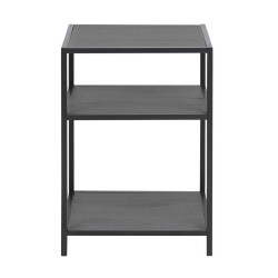 Side table SEAFORD 42x35xH63cm, black