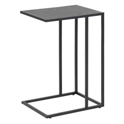 Laptop table SEAFORD 43x35xH63cm, black