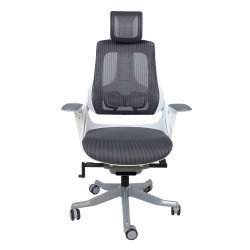 Task chair WAU grey white