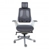 Task chair WAU grey white