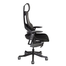 Task chair WAU black grey