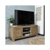 TV table TURIN 135x44xH57cm light oak