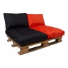 Cushion MR. BIG 60x80xH16cm, orange