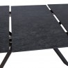 Обеденный стол EDDY 160 220x90xH76см, серый