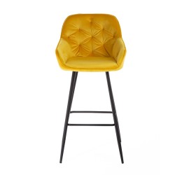 Bar chair BRITA yellow
